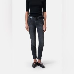 Closed Skinny Jeans  Baker in Dark Gray 25